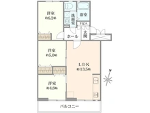 【埼玉県/さいたま市浦和区針ヶ谷】北浦和住宅4号棟 間取り図