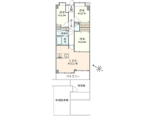 【埼玉県/さいたま市北区宮原町】パークハイツ大宮宮原 間取り図