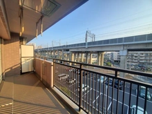 【埼玉県/さいたま市南区鹿手袋】コスモ武蔵浦和パークステージ バルコニー