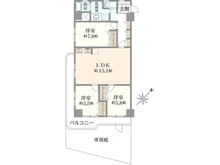 【埼玉県/さいたま市南区白幡】南浦和センチュリーマンション 間取り図