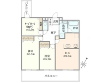 【埼玉県/さいたま市南区鹿手袋】ライオンズステーションプラザ中浦和別所沼公園 間取り図