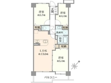 【埼玉県/川口市東川口】東川口ローヤルコーポ 間取り図
