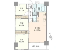 【埼玉県/川口市並木】ヴィアーレタワー西川口 間取り図