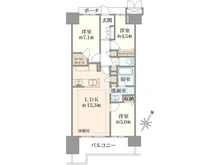 【埼玉県/川口市鳩ヶ谷本町】ルピアコート鳩ヶ谷本町 間取り図