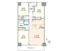 【埼玉県/さいたま市緑区東浦和】コスモ東浦和 間取り図