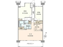 【埼玉県/越谷市大字西方】ガーデン・シンフォニー新越谷 間取り図