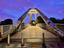 【埼玉県/朝霞市岡】アンビシャス朝霞台  浜崎黒目橋（現地より約440m）：