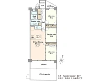 【埼玉県/戸田市上戸田】プレシス戸田 間取り図