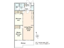 【埼玉県/さいたま市南区辻】MAC北戸田コート 間取り図