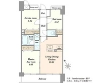 【埼玉県/朝霞市溝沼】ロイヤルステージ朝霞 間取り図