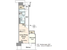 【埼玉県/さいたま市南区沼影】プラウドシティ武蔵浦和ステーションアリーナ 間取り図