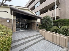 【埼玉県/戸田市上戸田】コスモ戸田パークスクエア アプローチ