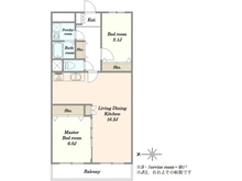 【埼玉県/さいたま市南区辻】ハイラーク浦和 間取り図