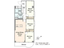 【埼玉県/さいたま市南区辻】プリムローズ浦和 C号棟 間取り図