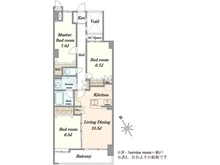 【埼玉県/さいたま市緑区大字大間木】セレナハイム東浦和 間取り図