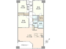 【埼玉県/さいたま市南区内谷】カザベーラ武蔵浦和 間取り図