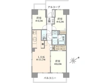 【埼玉県/ふじみ野市上福岡】上福岡パーク・ホームズ 間取り図