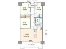 【埼玉県/川越市連雀町】ライオンズマンション本川越第二 間取り図