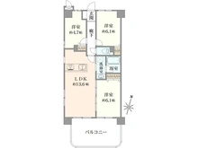 【埼玉県/川口市柳崎】ダイアパレス東浦和II 間取り図