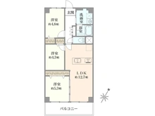 【埼玉県/さいたま市南区辻】ハイラーク浦和 間取り図