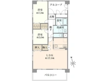 【埼玉県/蕨市錦町】ライオンズマンション蕨第3 間取り図