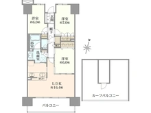 【埼玉県/さいたま市北区宮原町】パークシティさいたま北アークレジデンス 間取り図