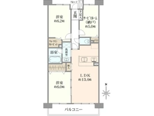 【埼玉県/戸田市下戸田】コスモ戸田公園エクシード 間取り図