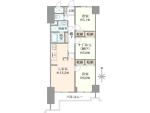 【埼玉県/川口市朝日】ライオンズガーデン川口 間取り図