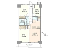 【埼玉県/さいたま市南区内谷】ライオンズマンション武蔵浦和 間取り図