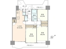 【埼玉県/朝霞市泉水】ザ・ステイツ朝霞台フォレストヒルズ 間取り図