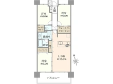 【埼玉県/戸田市中町】コスモシティ戸田公園 間取り図