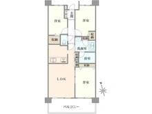 【埼玉県/戸田市下前】コスモ戸田公園シティフォルム 間取り図
