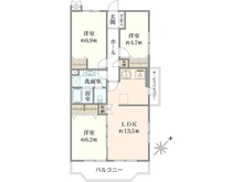 【埼玉県/志木市館】志木ニュータウン東の森壱番街6号棟 間取り図