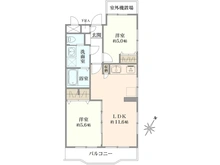 【埼玉県/川口市東川口】ライオンズマンション東川口第5 間取り図