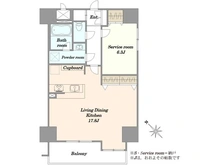 【東京都/世田谷区池尻】マイキャッスル池尻大橋 間取り図