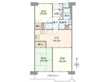 【東京都/大田区萩中】シティコープ萩中 間取り図