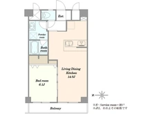 【東京都/世田谷区世田谷】オータム世田谷 間取り図