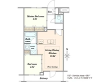 【東京都/世田谷区上馬】ファインスクエア三軒茶屋 間取り図