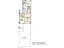 【東京都/世田谷区池尻】フューズ・コート175 間取り図