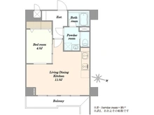 【東京都/世田谷区太子堂】ライオンズマンション太子堂 間取り図
