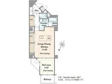 【東京都/世田谷区三軒茶屋】サンクタス三軒茶屋タイムズヴィレッジ 間取り図