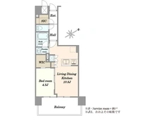 【東京都/世田谷区上馬】スターロワイアル三軒茶屋 間取り図