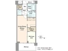 【東京都/世田谷区下馬】ガーデンヴィラ三軒茶屋 間取り図