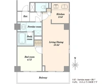 【東京都/世田谷区三軒茶屋】三軒茶屋シティハウス 間取り図