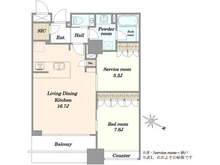 【東京都/江東区有明】ガレリアグランデ 間取り図