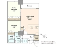 【東京都/江東区有明】ガレリアグランデ 間取り図