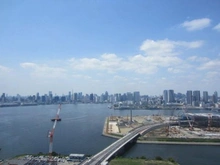 【東京都/江東区有明】ブリリア有明シティタワー 眺望：屋上ラウンジから