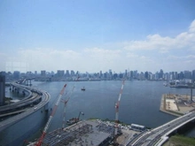 【東京都/江東区有明】ブリリア有明シティタワー 眺望：屋上ラウンジから