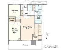 【東京都/江東区豊洲】アーバンドックパークシティ豊洲　 タワーA 間取り図
