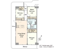 【東京都/江東区枝川】リバーサイドタウン木場南スカイハイツ 間取り図